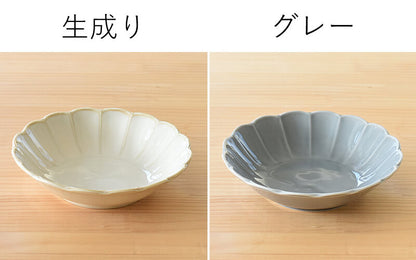 Chrysanthemum-Shaped Bowl, Mino Ware, Medium bowl, Made in Japan