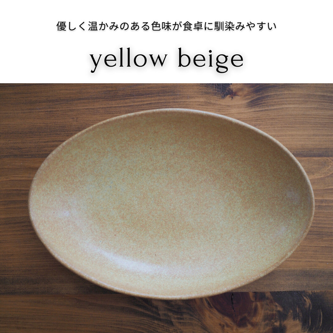 Oval Curry Plate, Multiple Colors , Mino Ware Plate, Curry Plate, Oval Plate, Made in Japan